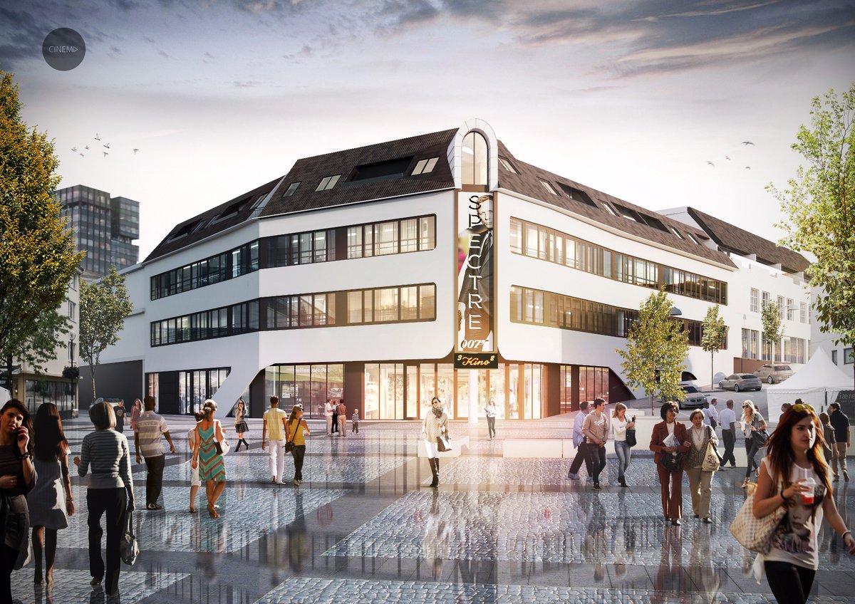 Sigssoft3D's tweet photo. Fra vårt prosjekt med SV Betong: stemningsfullt gatebilde med yrende liv og moderne arkitektur. Vi vil takke for et godt samarbeid! #3dvisualisering #eksteriør #moderne #arkitektur #3d #render #fotorealisme #architecture #3dvisualization #exterior https://t.co/ynxzGMos6D