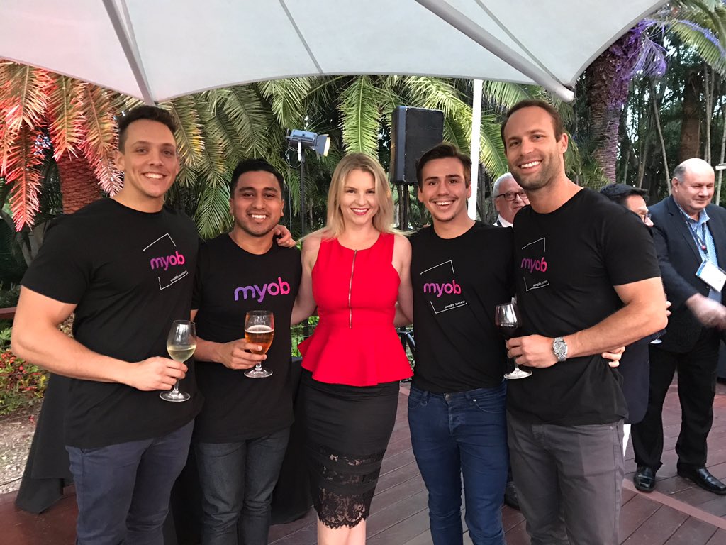 stevewattsbgs's tweet photo. What a great start to the @ipaaccountants conference @MYOB , let the games begin. https://t.co/mlb2RKqFBm