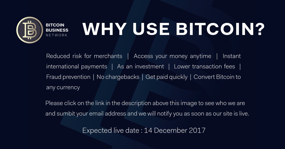 BitcoinBizNet's tweet image. bitbusnet.com
