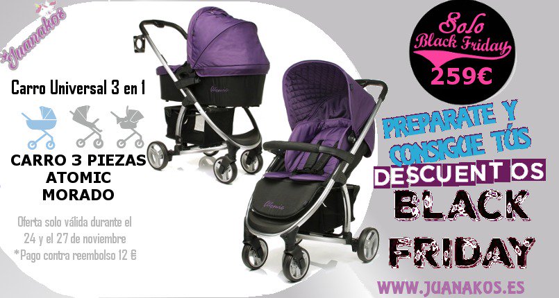 ¿Quieres el carro Atomic Morado? Aprovéchate de los descuentos del Black Friday de Juanakos juanakos.es/tienda/carro-a…