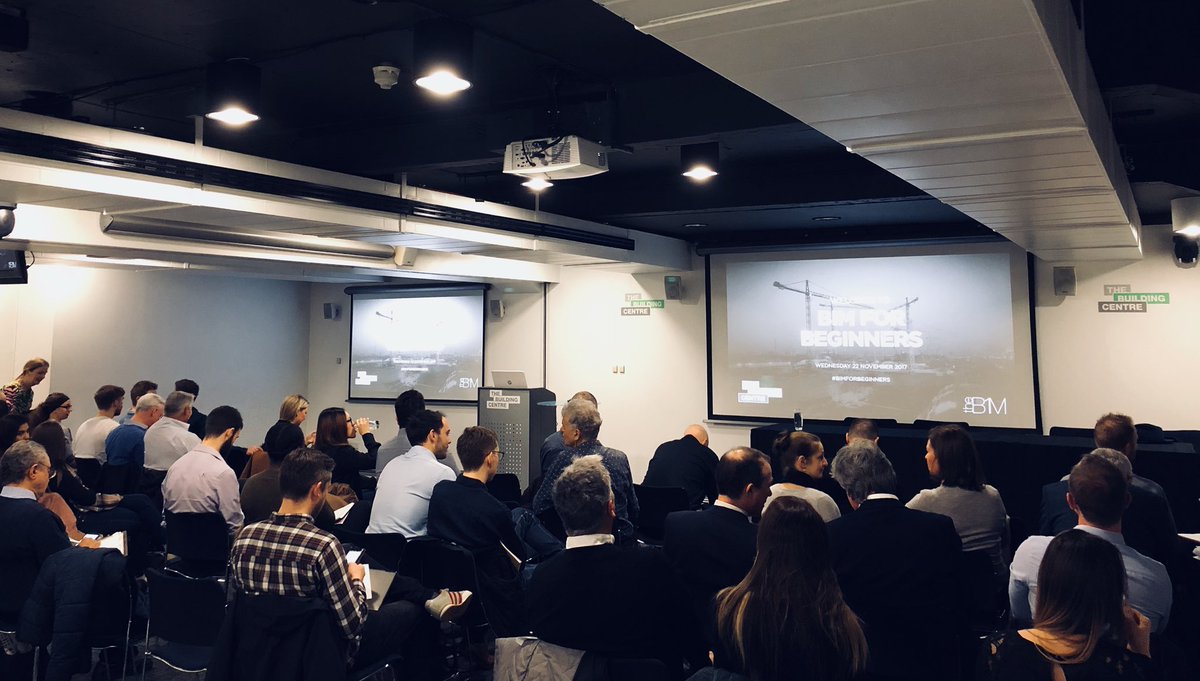 Fred_Mills's tweet photo. Great turnout for #BIMForBeginners with myself, @56JONTS and @DMA_Architects at @BuildingCentre this morning! We’re kicking off at 9:30am! https://t.co/HJZFqynTov