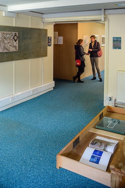 ingepanneels's tweet photo. Contemporary artworks shown alongside #maps from @natlibscotmaps currently on show at Venue 50, Island Street #Galashiels as part of #MappingTheBorders exhibition, @BeingHumanFest - finishes this Saturday at 6pm! All images by @KPGPhotographer https://t.co/cFfQVK08zD