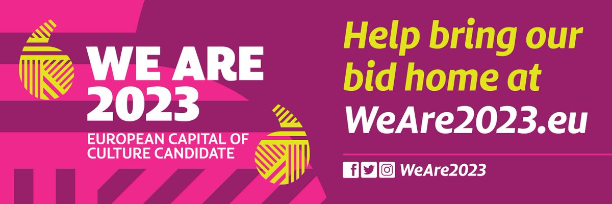 Support <a href="/belfastcc/">Belfast City Council</a> and Derry City and Strabane District Council’s bid to become European Capital of Culture 2023! #WeAre2023 <a href="/WeAre2023/">WeAre2023</a>