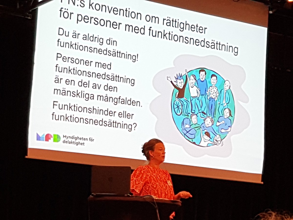 MFDse's tweet photo. Personer med funktionsnedsÀttning Àr en del av den mÀnskliga mÄngfalden #MRMFD #CRPD https://t.co/wf2Trw1BJx