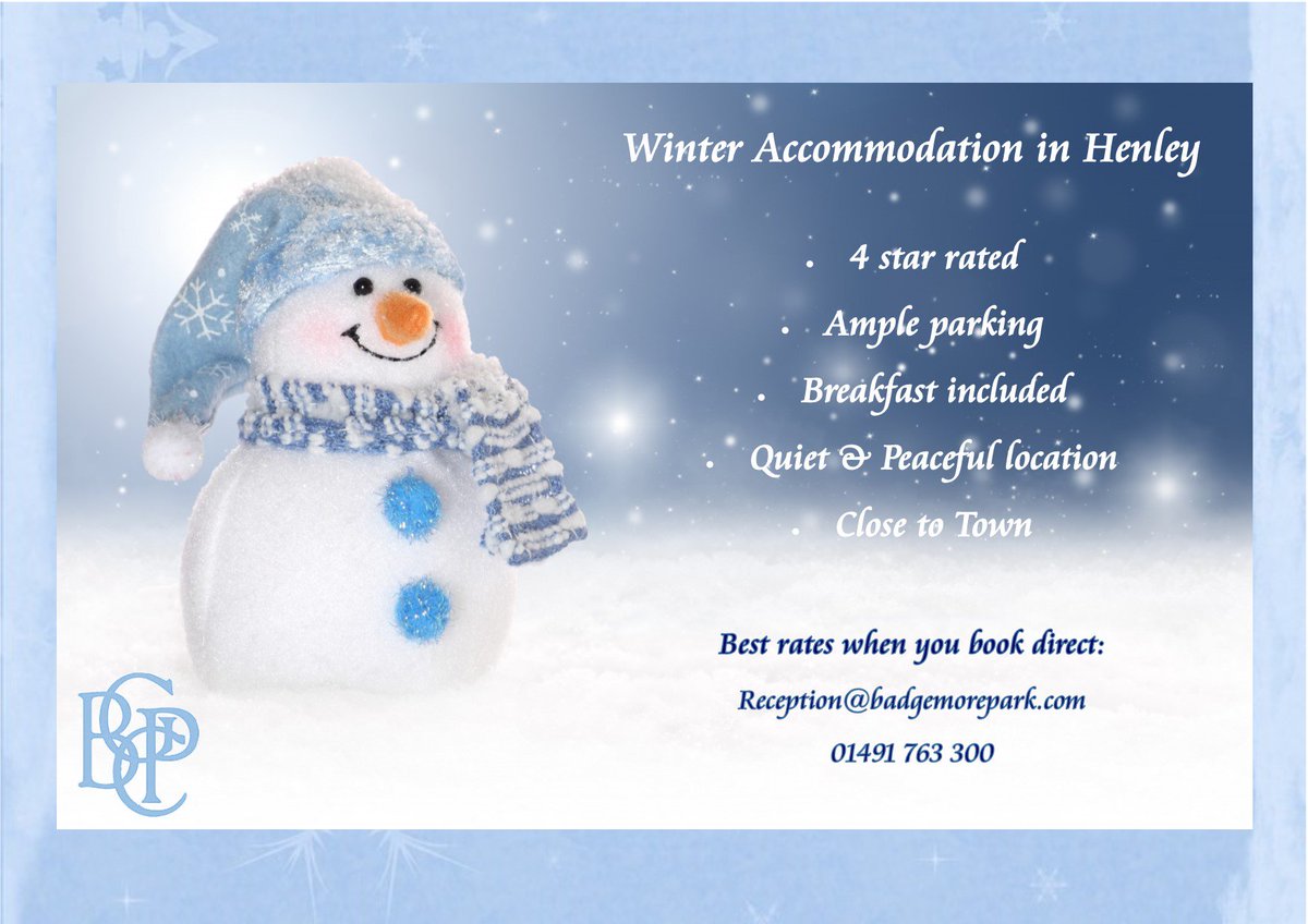 Best reasons to stay at Badgemore Park B&amp;B!
badgemorepark.com