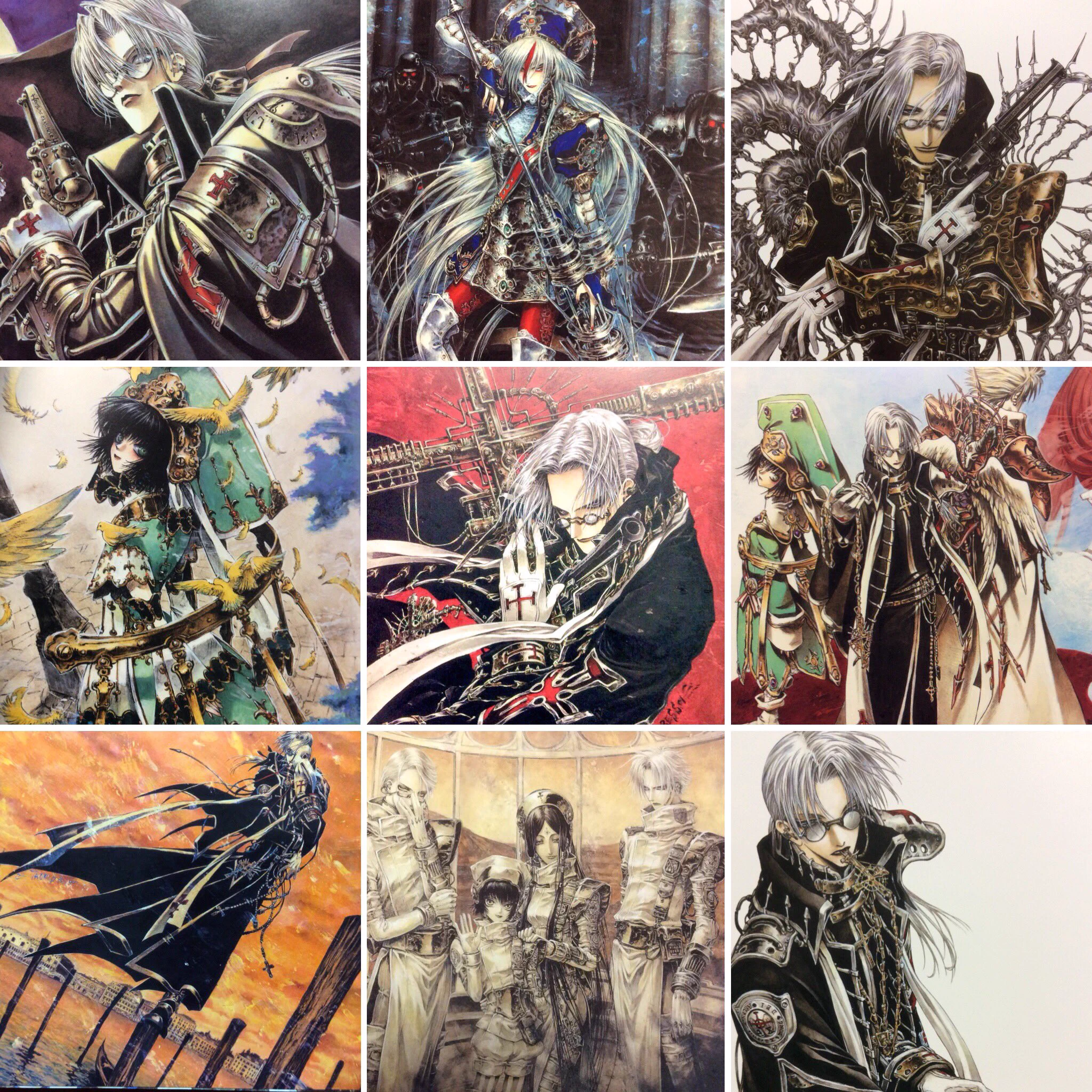 トリニティブラッド ファブリカ・テオロギア 画集 THORES柴本 初版 THORES柴本 on X: 