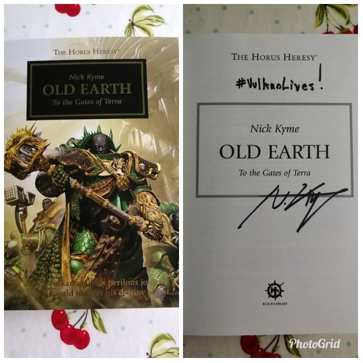 chriskaye77's tweet photo. Shout out the unnamed corehammer operative for picking this up for me at #blacklibraryweekender2017 #horusheresy #blacklibrary #corehammer #vulkanlives @NickKyme https://t.co/Y2CZkepMx9
