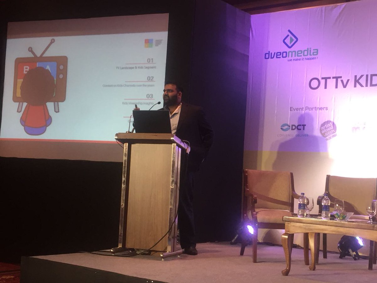 BARCIndia's tweet photo. BARCIndia’s @romilramgarhia speaks about evolution of kids content on TV at #OTTvSummit https://t.co/BKyTbaxsyy