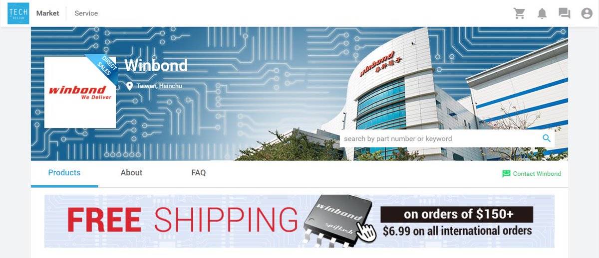 techdesign_com's tweet image. Serial Nor Flash in stock!! Buy online now🛒
  #norflash #CodeStorage #FlashMemory #Winbond
SHOP NOW: goo.gl/oz89YG