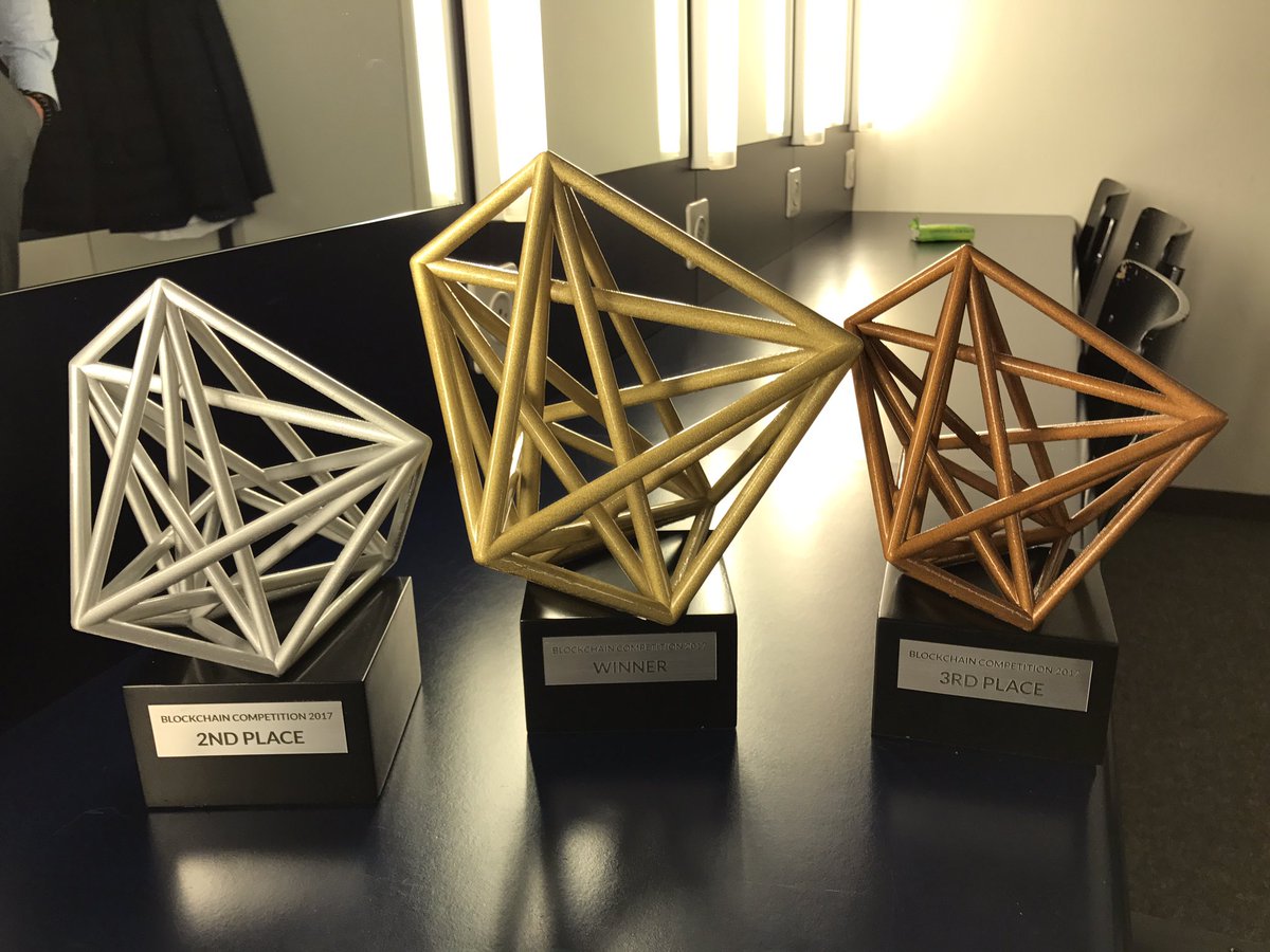 CV_Competition's tweet photo. Awards await the top three teams from the Blockchain Competition competing at today's #BCSummit17 ! https://t.co/lM0cKdRESQ