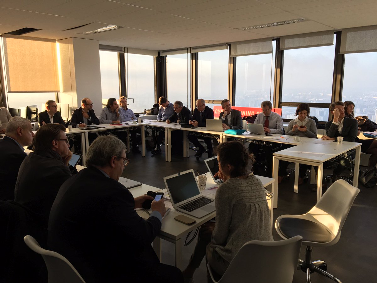 C'est parti pour la 2ème session d'auditions du Prix de la PME innovante 2018, présidée par #AirbusDS ! Bonne chance aux PME auditionnées : <a href="/data_dome/">DataDome</a> , <a href="/DifensoSecureYD/">Difenso</a>, <a href="/idnomic/">IDnomic</a>, <a href="/MadumboTech/">Madumbo</a>, <a href="/SqreenIO/">Sqreen</a>, <a href="/YagaanSecurity/">Yagaan</a>, <a href="/alephnetworks1/">Aleph</a> ! #FIC2018