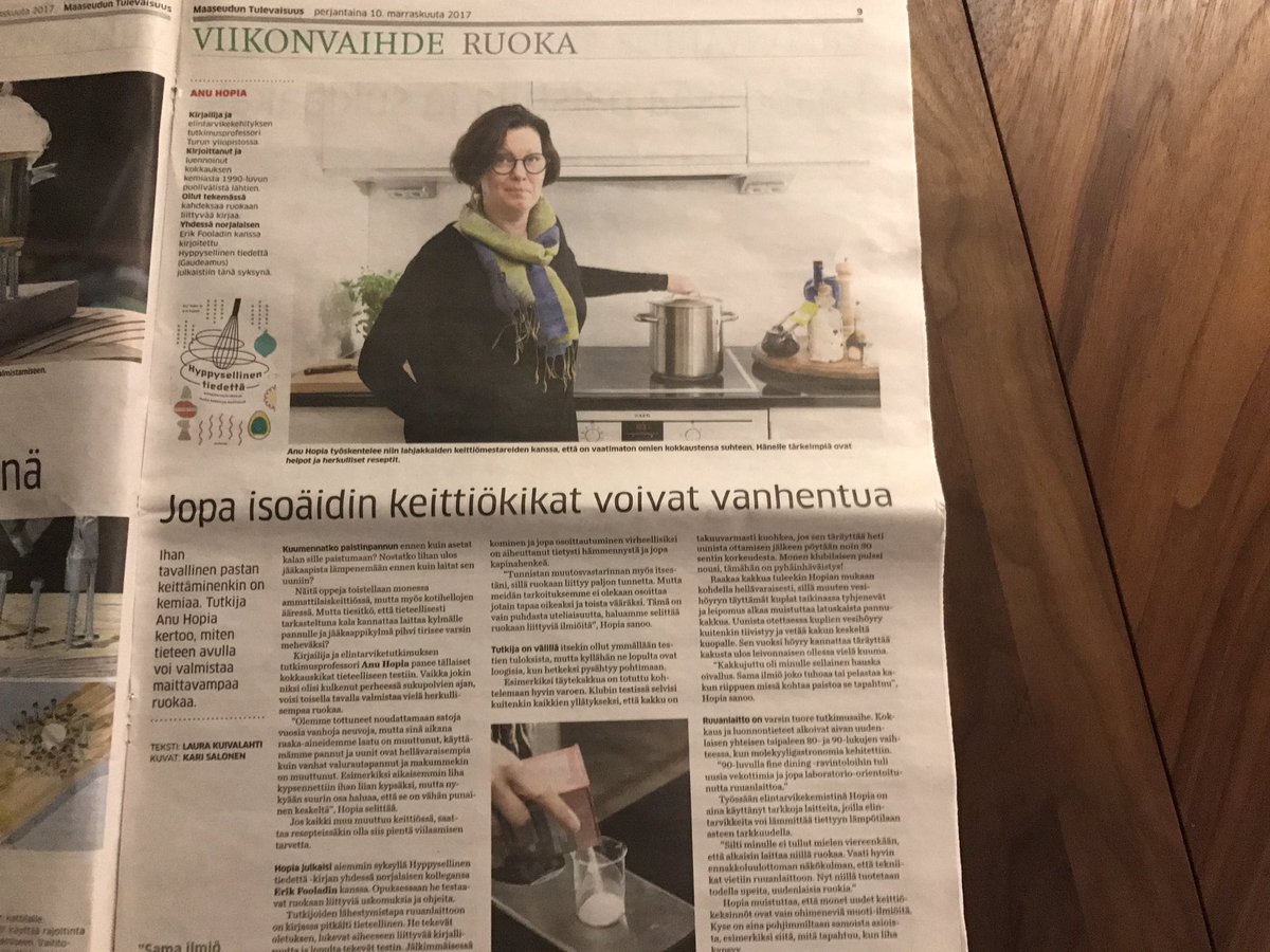 Ruoka on tunnetta mitä suuremmassa määrin, mummojen ohjeiden testaaminen herättää meissä kaikissa paljon tunnetta. Anun haastattelu aiheesta Maaseudun Tulevaisuudessa.