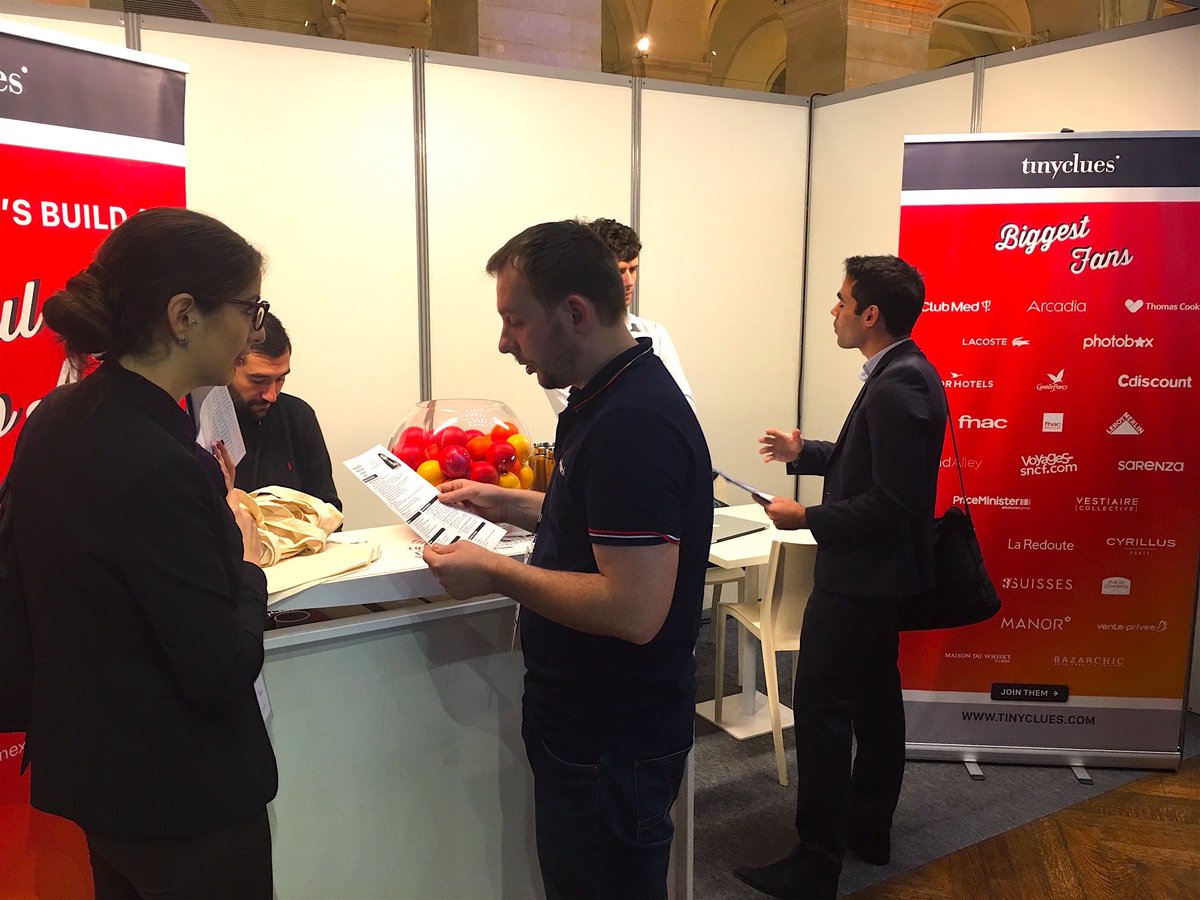 Tinyclues's tweet photo. Join us today at #DataJob2017 to learn about predictive quality metrics from our data gurus, Artem and @DjamelOnLine.
10h-18h, Palais Brongniart, Paris https://t.co/YXSIvtbRHR