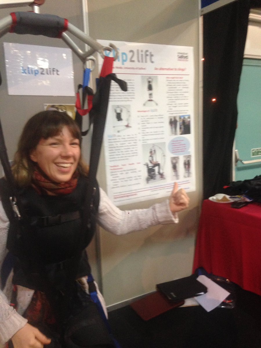 RuthHelenOT's tweet photo. Great time at Kidz to Adultz last week. Good to bump into @JoWebbklip2lift and try out her #klip2lift great idea #KidztoadultzNorth #OccupationalTherapy #UOS #salforduniversity https://t.co/CkyzUzQh9C
