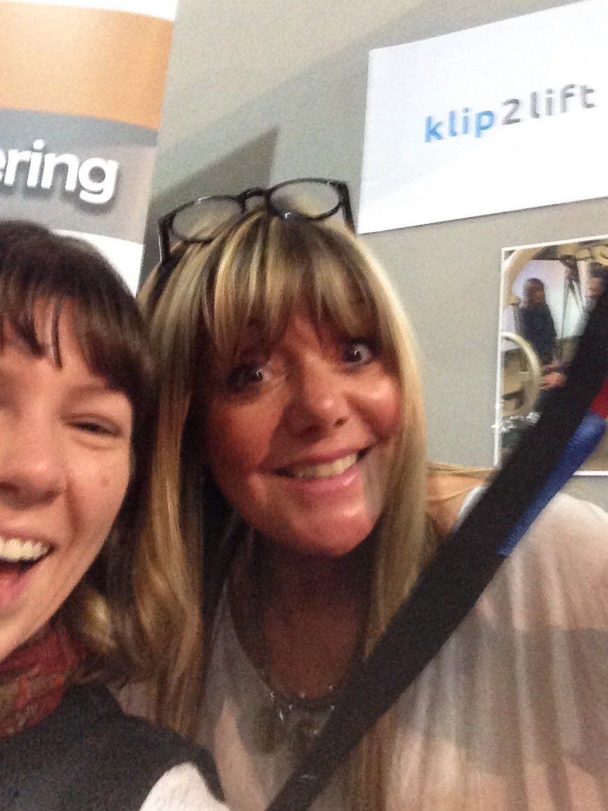 RuthHelenOT's tweet photo. Great time at Kidz to Adultz last week. Good to bump into @JoWebbklip2lift and try out her #klip2lift great idea #KidztoadultzNorth #OccupationalTherapy #UOS #salforduniversity https://t.co/CkyzUzQh9C