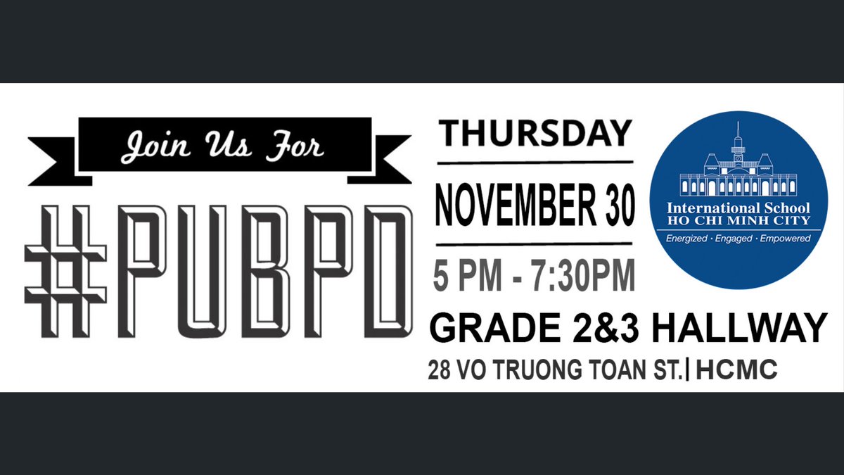 hktans's tweet image. We are bringing #PubPD to Vietnam! #1will be hosted @ISHCMCIB on 30th November. Once we are up &amp;amp; running we hope to form a driving committee to bring us inline with the #PubPdAsia. Come for a chat and a drink or sign up to host a chat. goo.gl/forms/m8iu3eyC…
@PhuHua