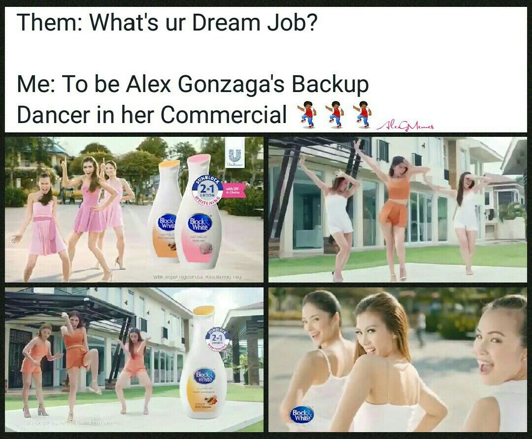 AlexGonzagaMeme's tweet photo. ~ Akala ko Pumuputi, Puputi ng Puputi 🎶🎵
~ Paasa One, Puputi daw ako 🎵 Paasa Two, 🎶🎵
~ Boom Puti, Boom Boom Puti Puti 🎵🎶
(The songs are stuck in my head! 🙉🙊🙈) #BlockAndWhite
#AlexGonzaga #Meme https://t.co/PFBxirDLat