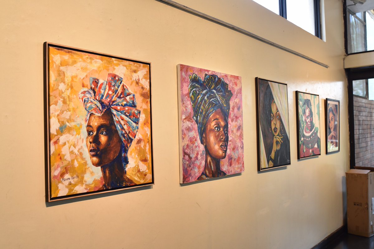 UNHCR_Kenya's tweet photo. It's all systems go @AFNairobi's gallery where artists from #Kakuma #Dadaab #Nairobi are exhibiting from today until Monday 27 November #ArtistsForRefugees https://t.co/HlTrEgm0vm #art #UNHCR https://t.co/t6s8RoGVCy