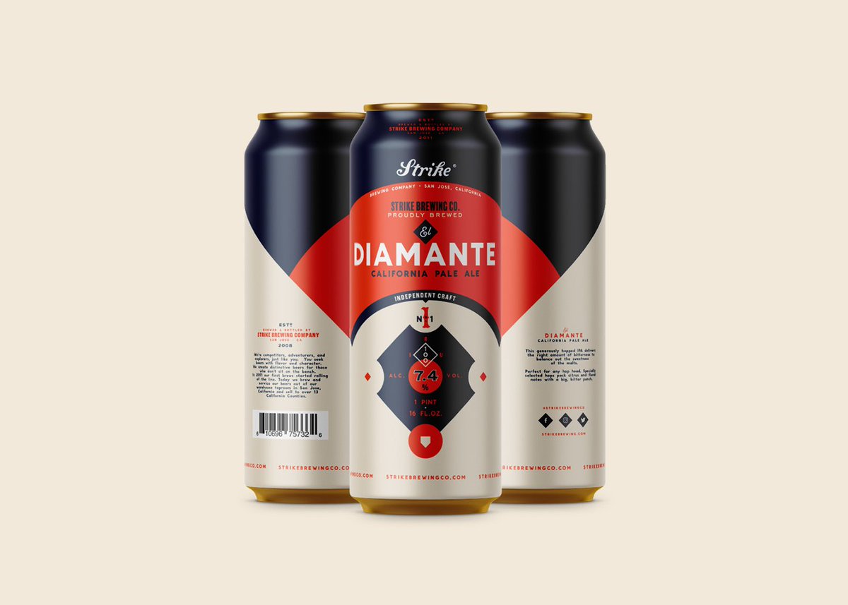 packagings's tweet photo. Strike Brewing Co. | Rebranding #Concept #packaging #design by Andrea Mastroluca - https://t.co/HtIITFGWKk https://t.co/PcNkGehGMD