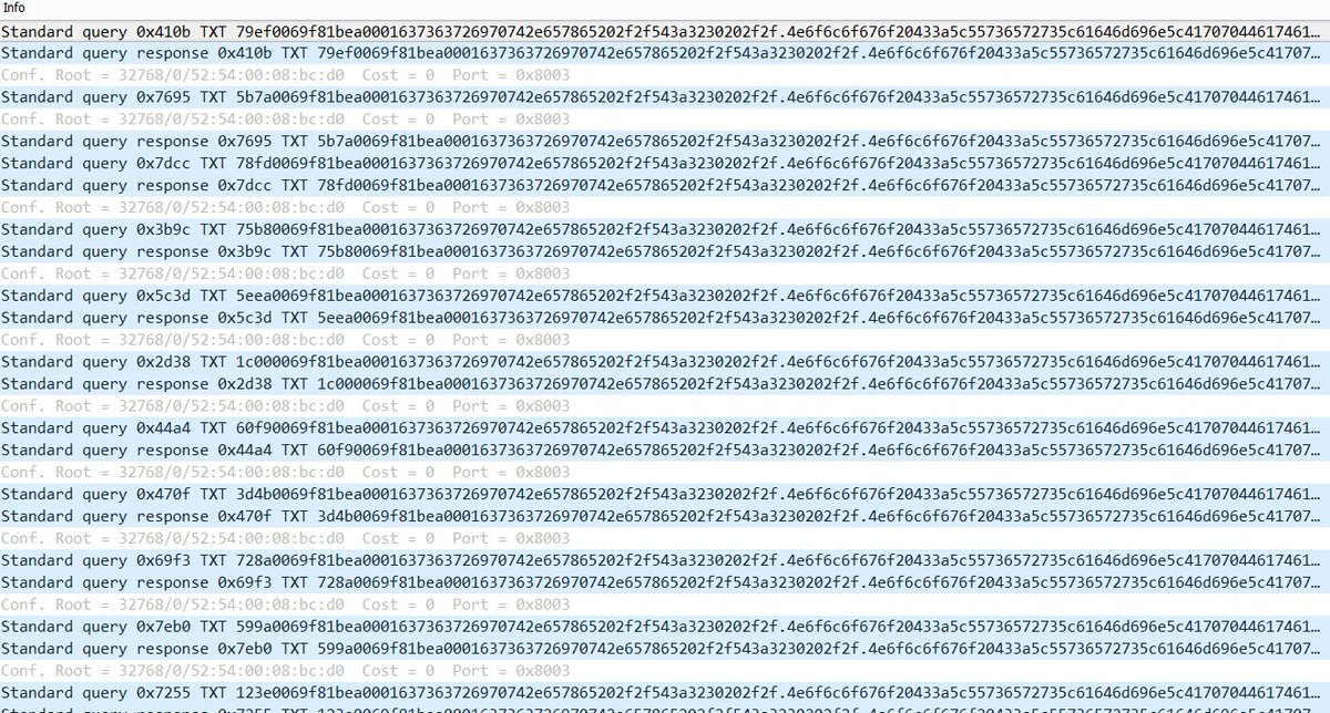 ClearskySec's tweet photo. New old Oilrig sample, talks to winodwsupdates\.me (first seen here https://t.co/TJHhnPOtFG). 

Sample:
https://t.co/YzraDIlDem

Drops: conhost.exe 
https://t.co/0e6x7I97De

More details in "Raw Threat Intelligence":
https://t.co/WA1VUqqIQE https://t.co/KeNx3U9Hda