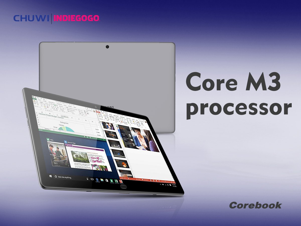 Chuwi_Japan's tweet image. Core M3プロセッサを搭載するCorebookで驚くほど高速なマルチタスキングを体験できます。 #Chuwi #Corebook #Indiegogo 
今すぐ入手：goo.gl/eYpT6S