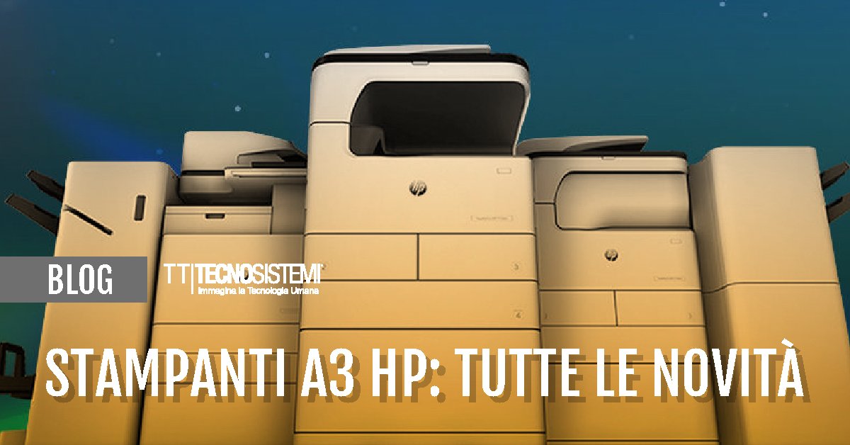 TT_Tecnosistemi's tweet photo. Semplici, affidabili, sicure. 
Ecco tutte le novità della gamma di stampanti A3 di @HP. #Printer #Security #TTTecnoBlog

https://t.co/T25Echyasi https://t.co/MkrhF262er