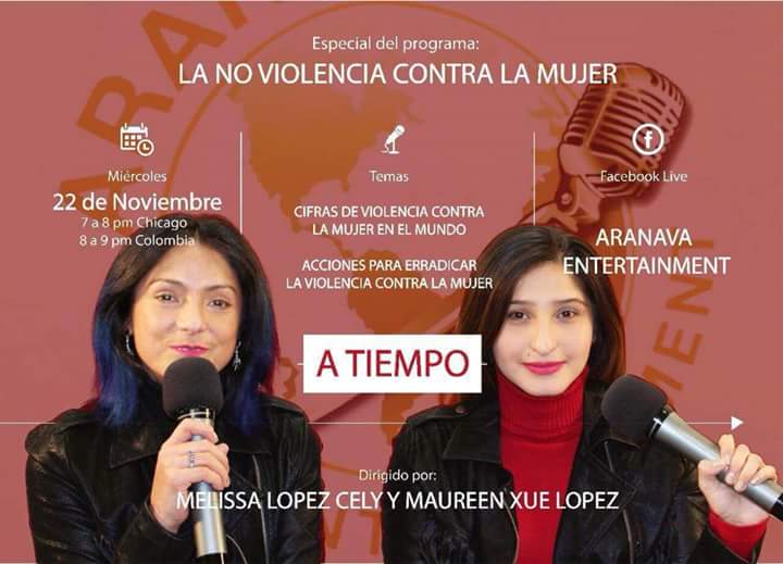 AranavaTV's tweet photo. Este miércoles en punto de las 7 pm no se pierdan un programa especial sobre la NO violencia contra la mujer. https://t.co/8KXTdKHBKW