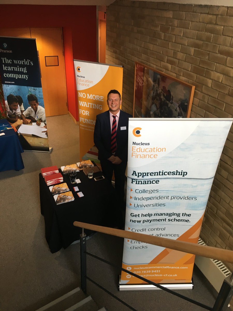 We are at the ALPSE - South East Provider conference today. Find us for more information on Education Finance.  #apprenticeships <a href="/ALPSPartnership/">ALPS Partnership</a>