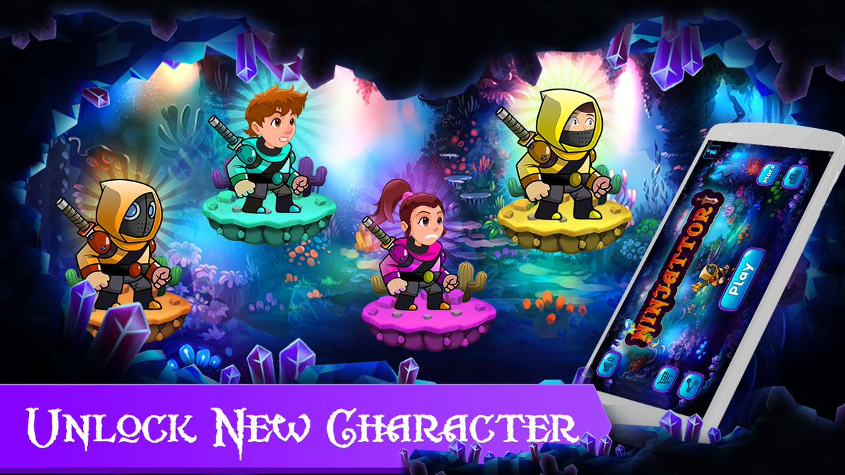 Caperminttech's tweet photo. Play as a super ninja hero and explore a new world of magic with this #adventure mobile game -#Ninjattori
https://t.co/Pa4z220Igt
#Gamedev #CapermintTechnologies https://t.co/W446AZ3f3X