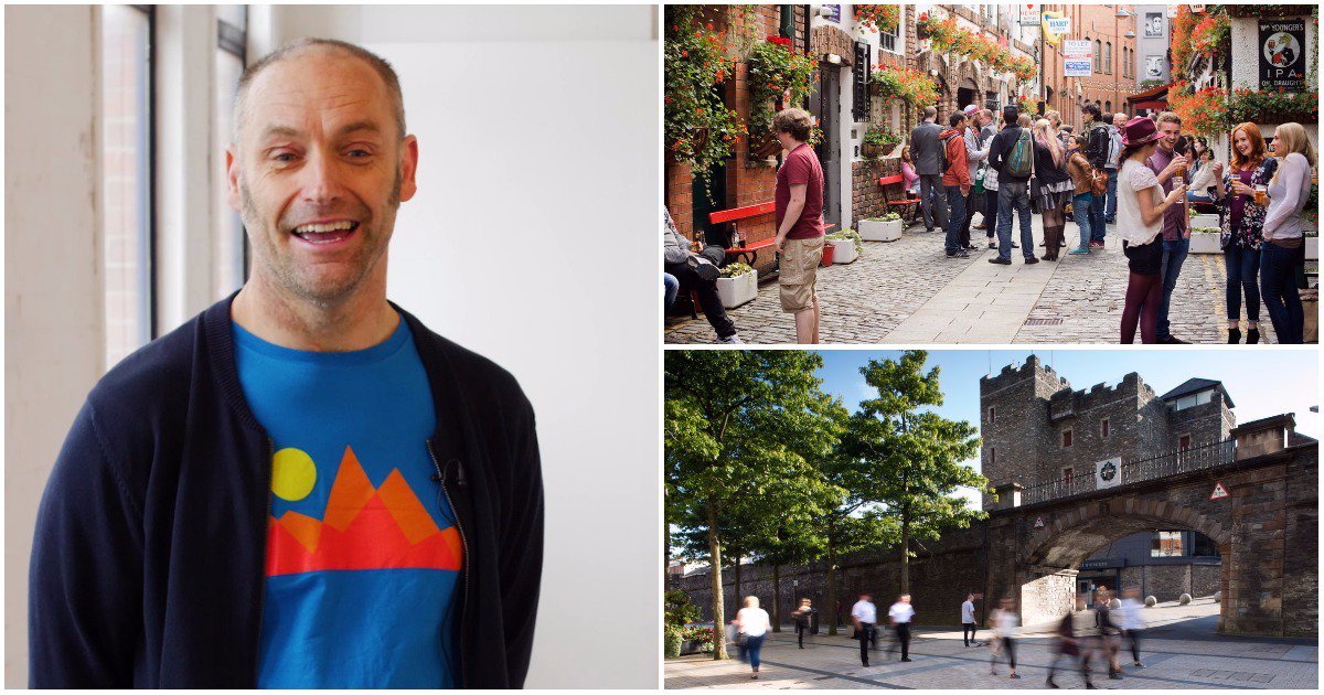 'Belfast and Derry – it's all about the people': Artist and sculptor @SeanCampbellArt talks about what sets the cities apart and his appreciation for our 'creative spirit' ow.ly/eKv530gK5El #WeAre2023