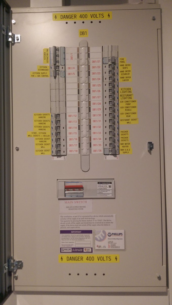 SPEC_Electrical's tweet photo. Another 3 phase system for restaurant #gardnerandscardifield including Gira KNX lighting control #ivoryegg https://t.co/DO4IIhxkYP
