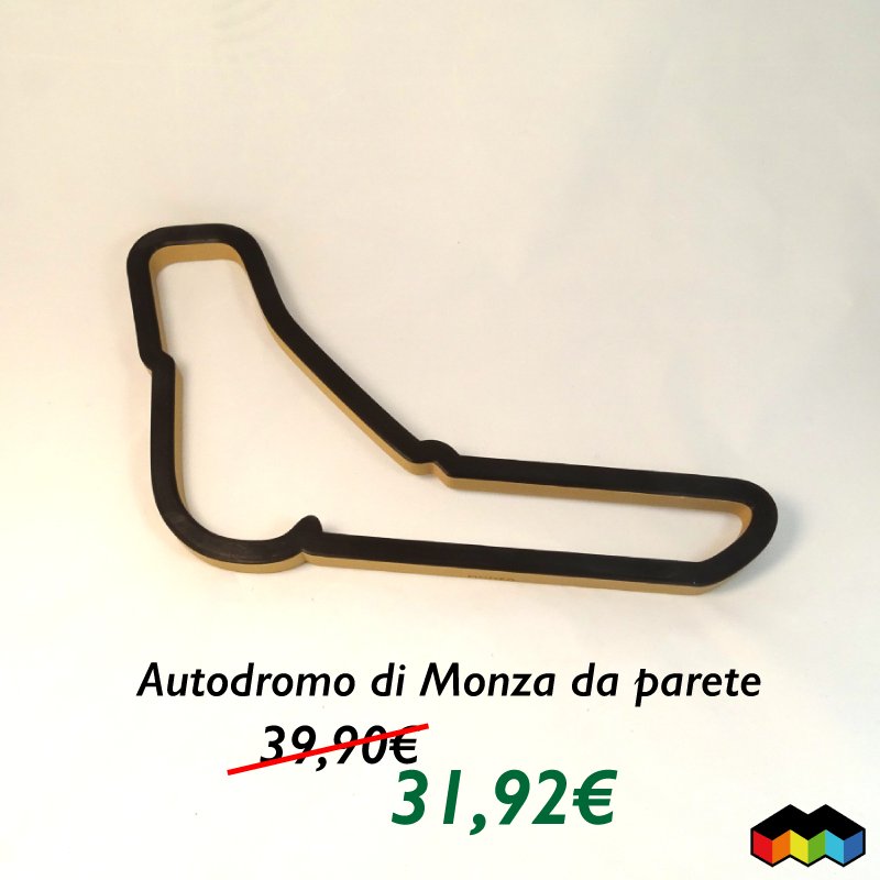 MonzaMakers's tweet photo. Bene: @ValeYellow46 e @Antoniocairoli si sfidano al #MonzaRallyShow . Nel caso servisse al vostro navigatore per un ripassino... l'@Autodromo_Monza da parete stampato in 3D è in offerta solo per il #BlackFriday! 🏁 | https://t.co/r9BXyuEGSv | #stampa3D #3Dprinting #Rally #Monza https://t.co/kgEZCCUEPR
