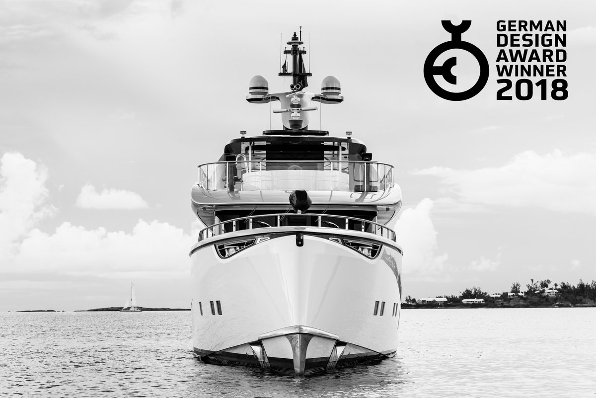 DynamiqYachts's tweet photo. Dynamiq’s M/Y Jetsetter is the winner of the 2018 German Design Awards Transportation category. "Dynamic lines with gentle curves and a balanced ratio of open and closed areas shape the look of the Jetsetter.“ says the German Design Award Jury.
#Dynamiq  #LiveSmartBeDynamiq https://t.co/ntAGbCSumS