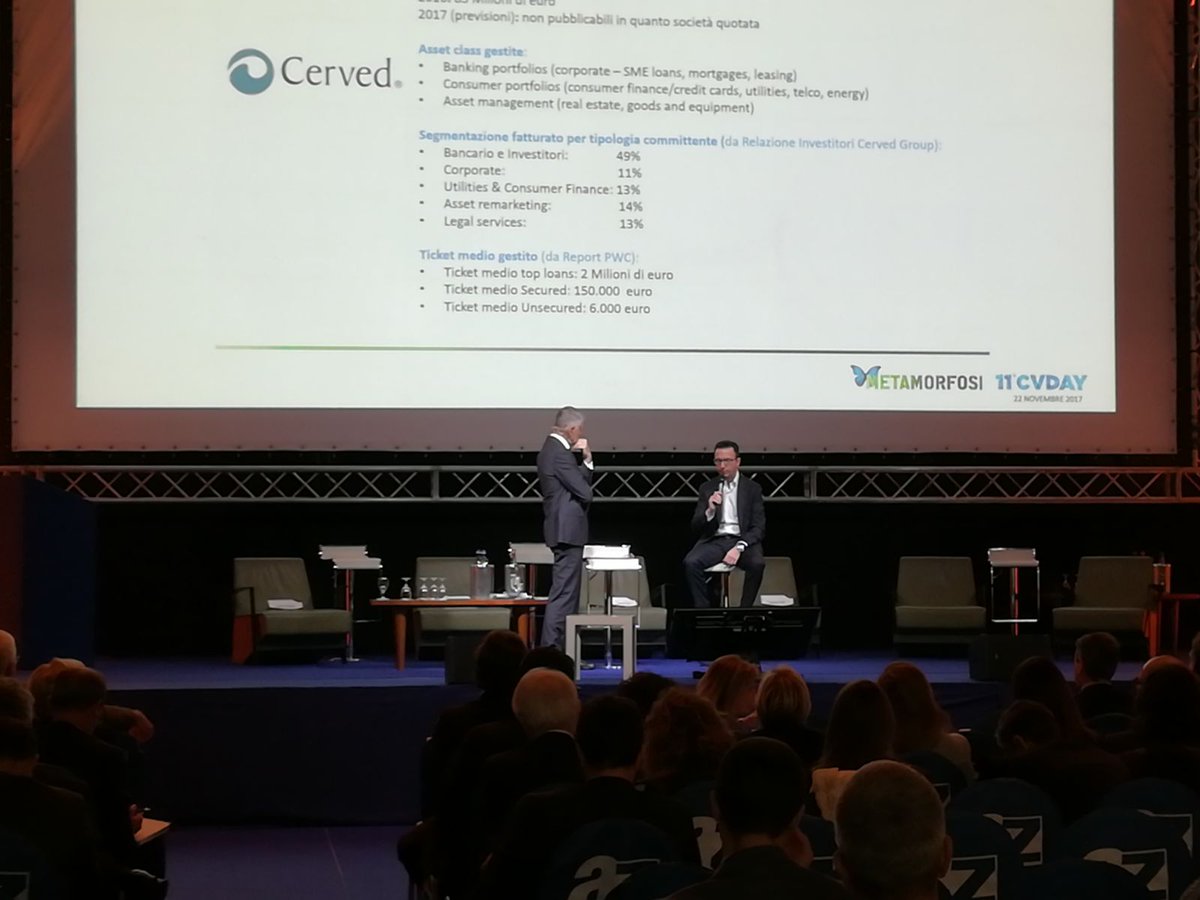 CreditVillageCV's tweet photo. Andrea Mignanelli @CervedCom e l'esperienza #DoBank
#creditoanomalo #CvDay #metamorfosi #gestionedelcredito #recuperocrediti https://t.co/1yO3ixC1oW