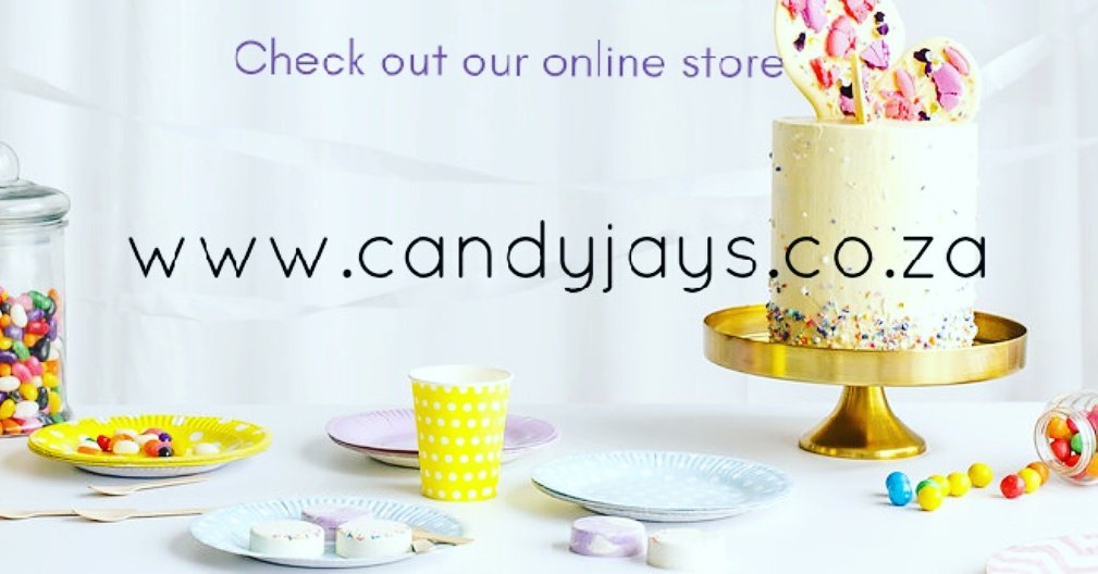 CandyJays's tweet photo. Check out our online store! https://t.co/kX0Ry2iaWe 
#candyjays #birthday #cakes #sweetlife #CapeTown #Bakery #onlineshopping https://t.co/TmkyXHWYzN
