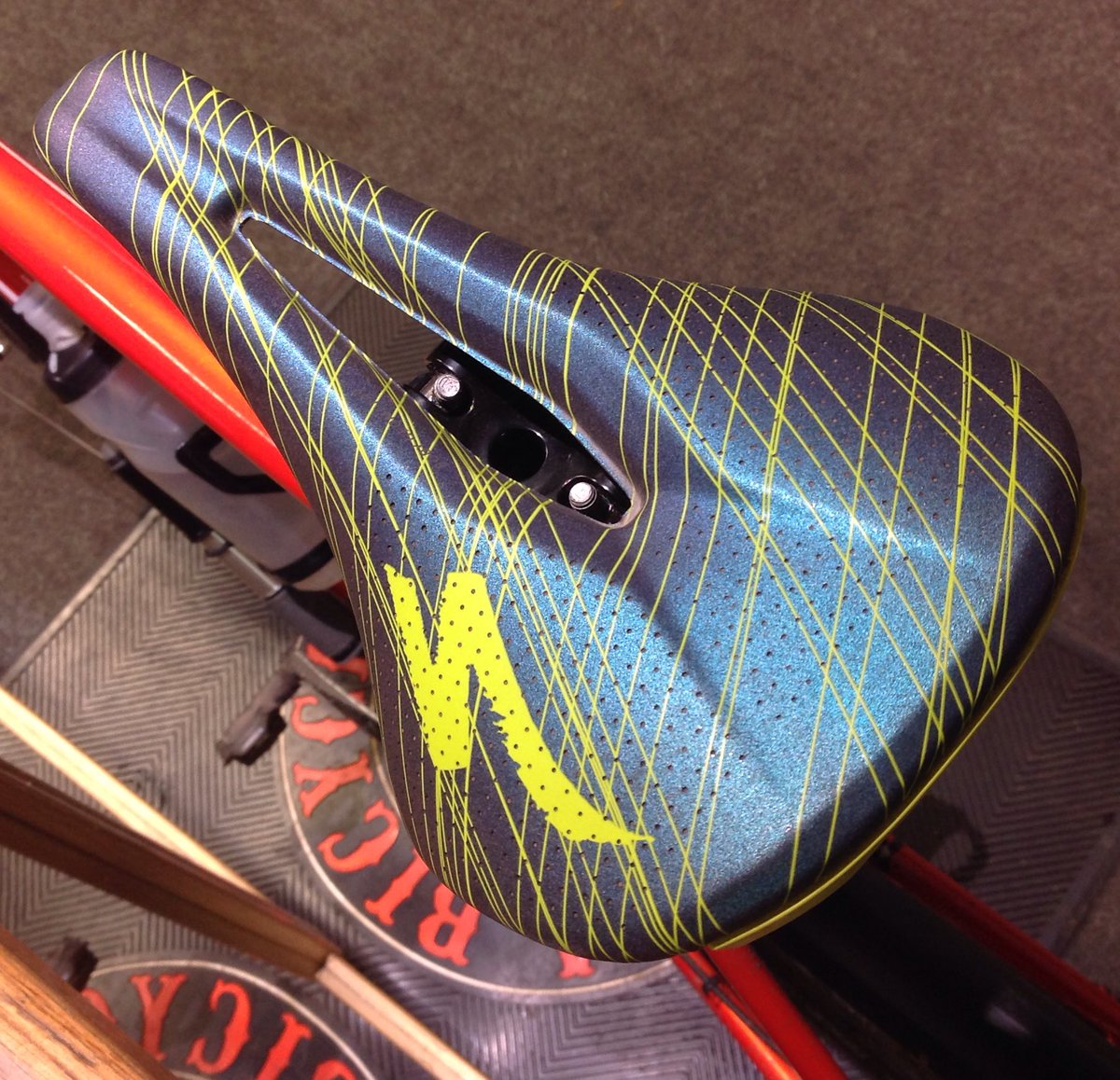 CycleCentreCong's tweet photo. Potentially a new favourite saddle right here @Specialized_UK @iamspecialized Power Arc #saddle #bikefit #comfort https://t.co/FbFpKwleUN