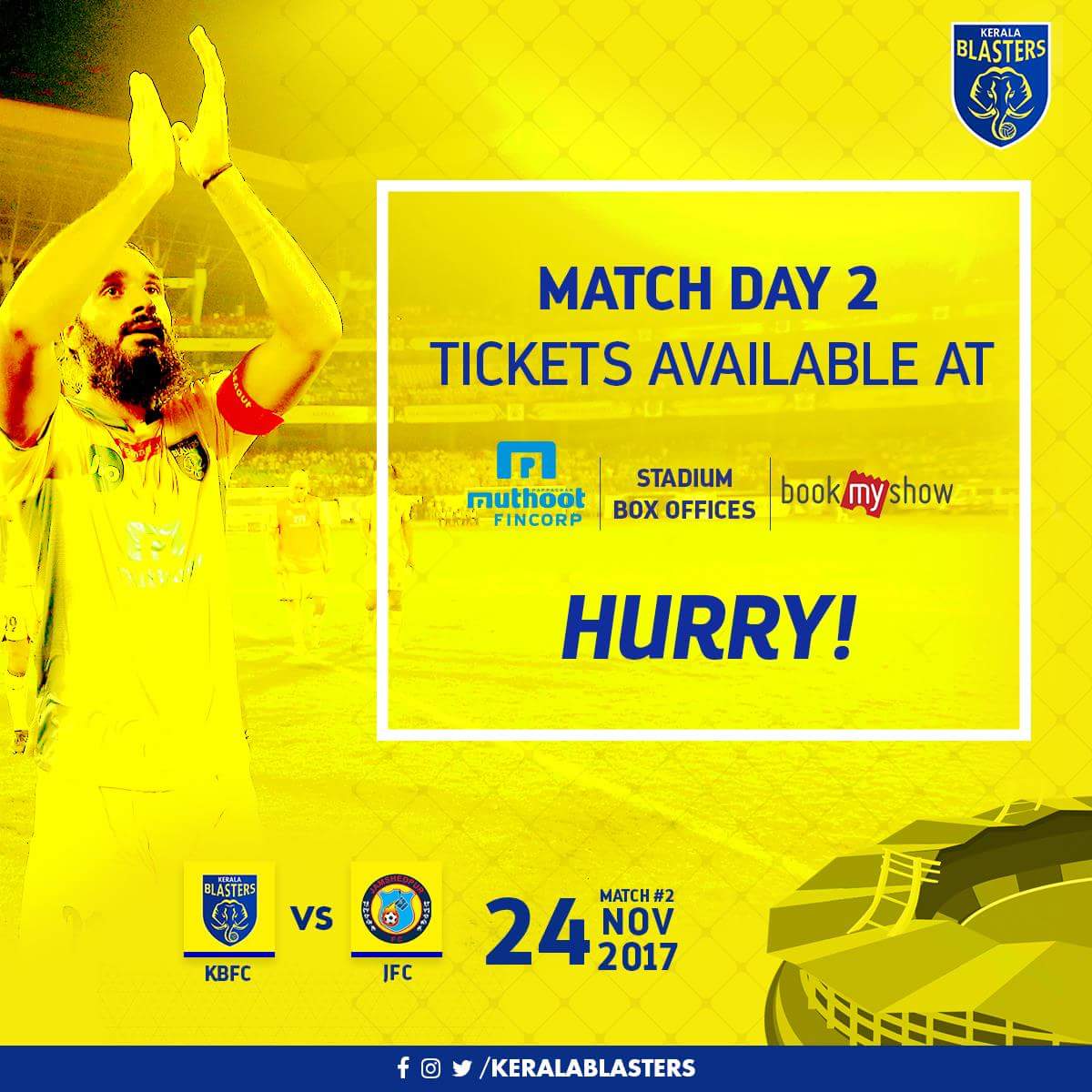 bxjbeingloved's tweet photo. #IniEngilumKaliMaarumo ๐ค ? Have faith pray & support our #KeralaBlastersFC We Beleive That #KaliMaarum4Sure #Match2 #LetsGoBlasters https://t.co/Hux5O34CHz