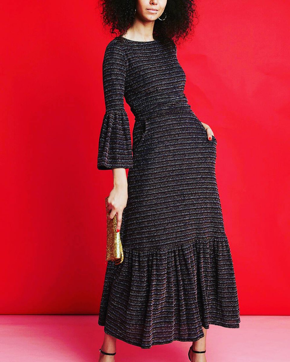 Our Yana dress is back &amp; this time it Sparkles &amp; Shines!!