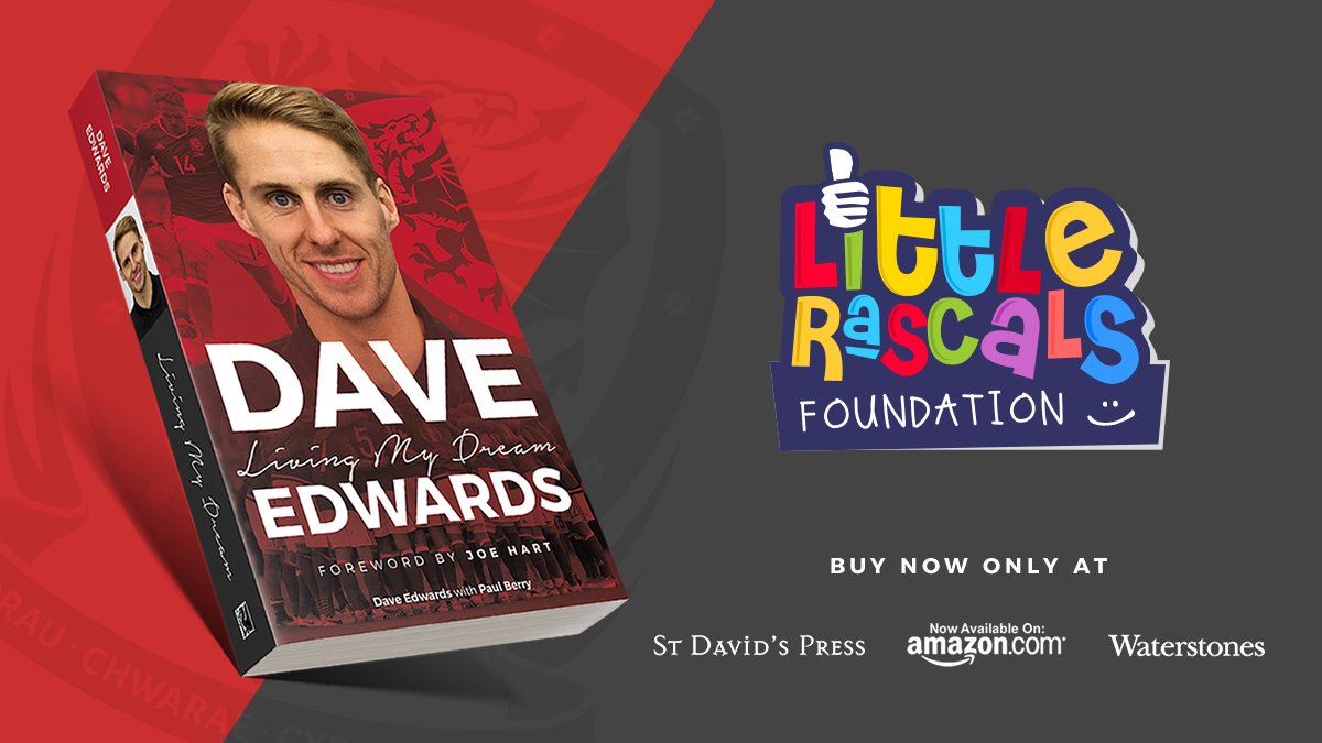 BOOK OUT NOW - Dave Edwards : Living My Dream

Relive the amazing <a href="/FAWales/">FA WALES</a> story of Euro 2016 &amp; my roller coaster footballing journey getting there with this NEW book! All my proceeds from sales are going to <a href="/LittleRascalsFn/">Little Rascals Fdn</a>. Find out more at daveedwardslivingmydream.com