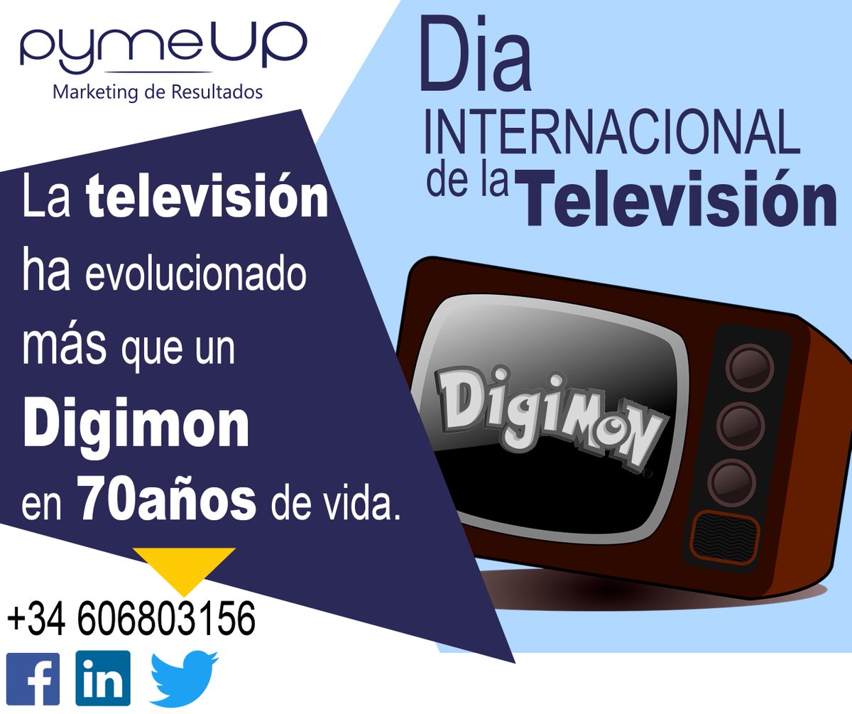 PymeUp's tweet photo. Ayer fue el día Mundial de la Televisión. Aquí os dejo unas viñetas. Espero que os guste. 😃 https://t.co/YOQ2wYwdOy