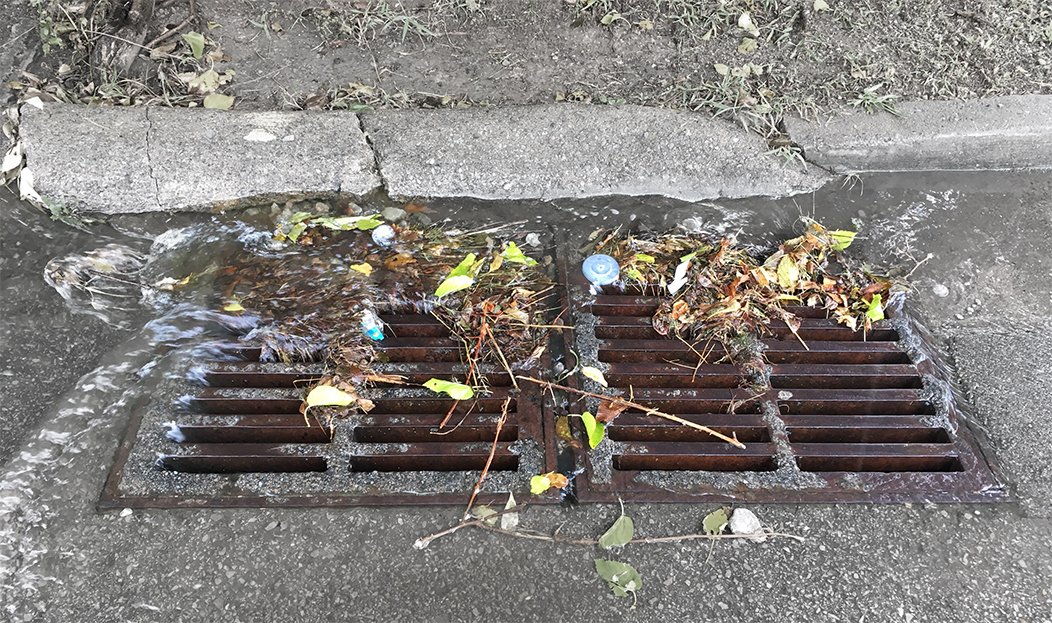 NashvilleMWS's tweet photo. #FallTip: Leaves blown into the street clog storm drains and cause #flooding. Bag leaves instead for free pick-up from @NashvillePW https://t.co/B6LeTrIgAv https://t.co/bKnvlvENQx