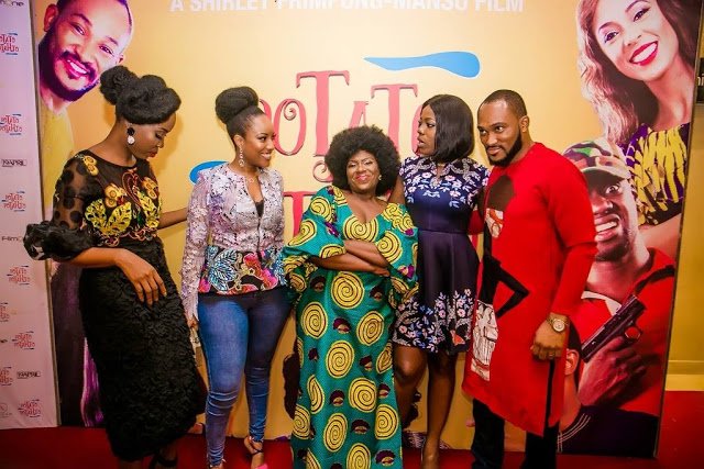 zeal_africa's tweet photo. Photos from #PotatoPotahtoFilm Lagos Premiere. In cinemas in Nigeria/South Africa this Friday, Nov 24 and in Ghana on Nov 30. @lalaakindoju @Joselyn_Dumas @jokesilva @shirleyfmanso @BCChuks @Nikkisamonas https://t.co/R2sy9yGjj1 https://t.co/PJKFrkQDVl