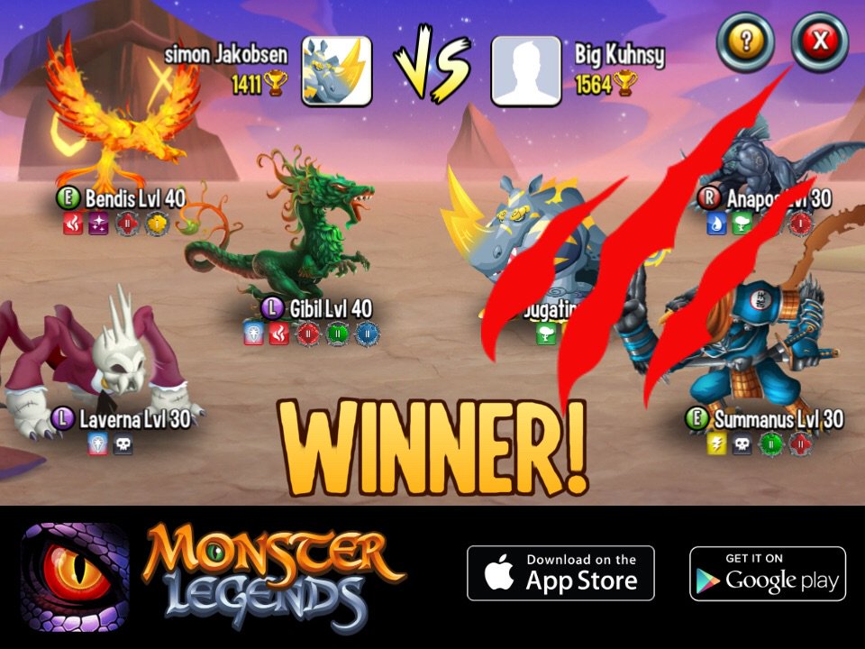 Robloxvideo4's tweet image. I rule at the Monster Legends Arena! If you dare to challenge me, start collecting monsters! m.onelink.me/8651e4be