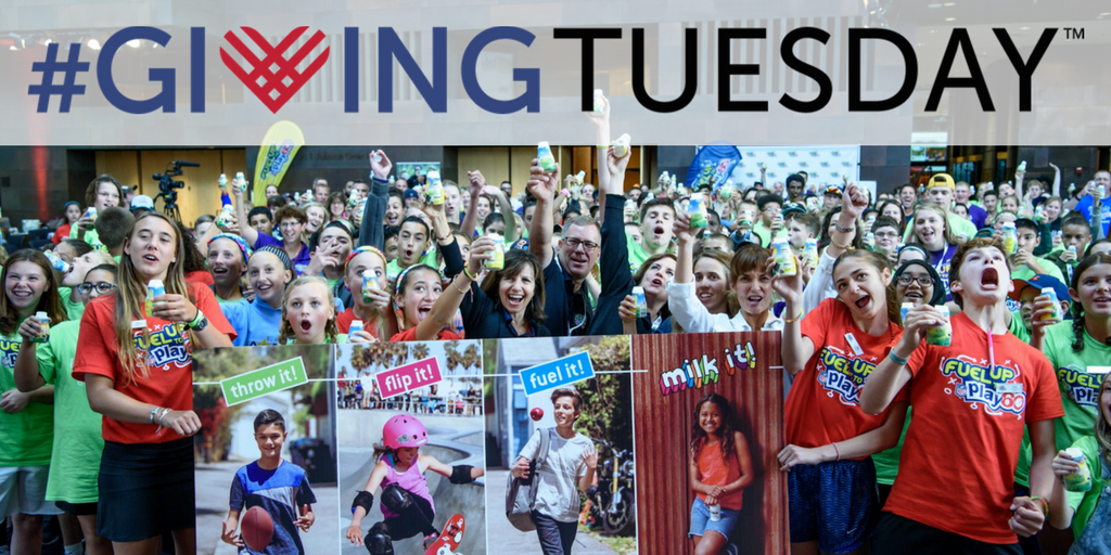 MidwestDairy's tweet photo. Empowered. Confident. Healthy. This is how we want @FUTP60 students to feel, and you can help with your donation. @GENYOUthNow, @FUTP60 and Midwest Dairy invite you to join us on Nov. 28th for #GivingTuesday! https://t.co/rgRQnp6PNg https://t.co/UI36RdRXUu