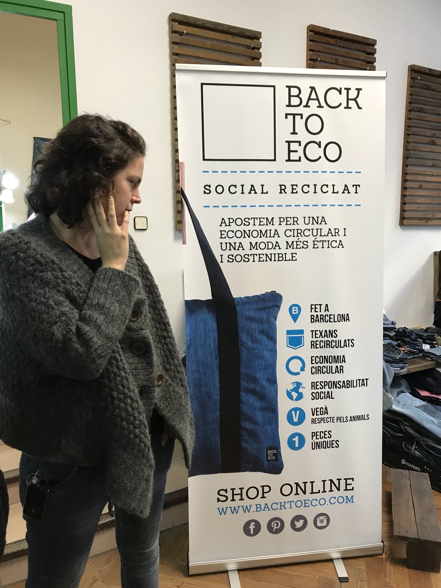 leobejarano's tweet photo. Avui amb @COAMBcat fent mapatge d’economia circular visitem @bymyeco que genera una segona vida als milions de texans qu es llencen cada any sota la marca #backtoeco https://t.co/3Goy791LRT
