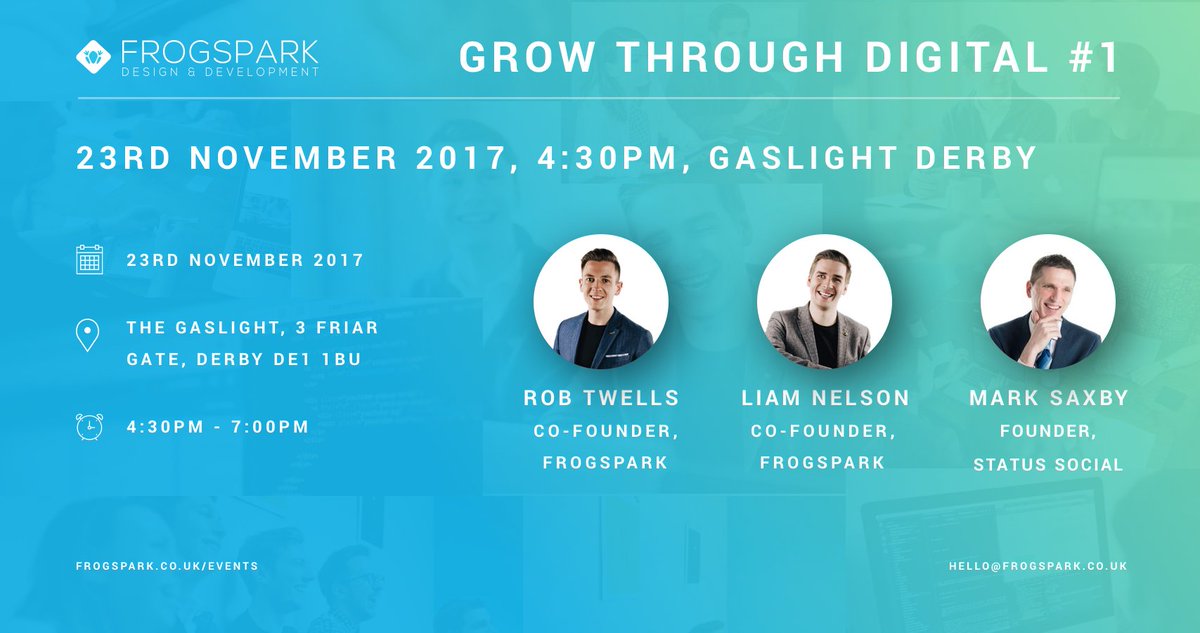 FrogsparkStudio's tweet photo. Hey, @gaslight_derby is everything set for the #EventSpark tomorrow? https://t.co/0rQpKQa85u