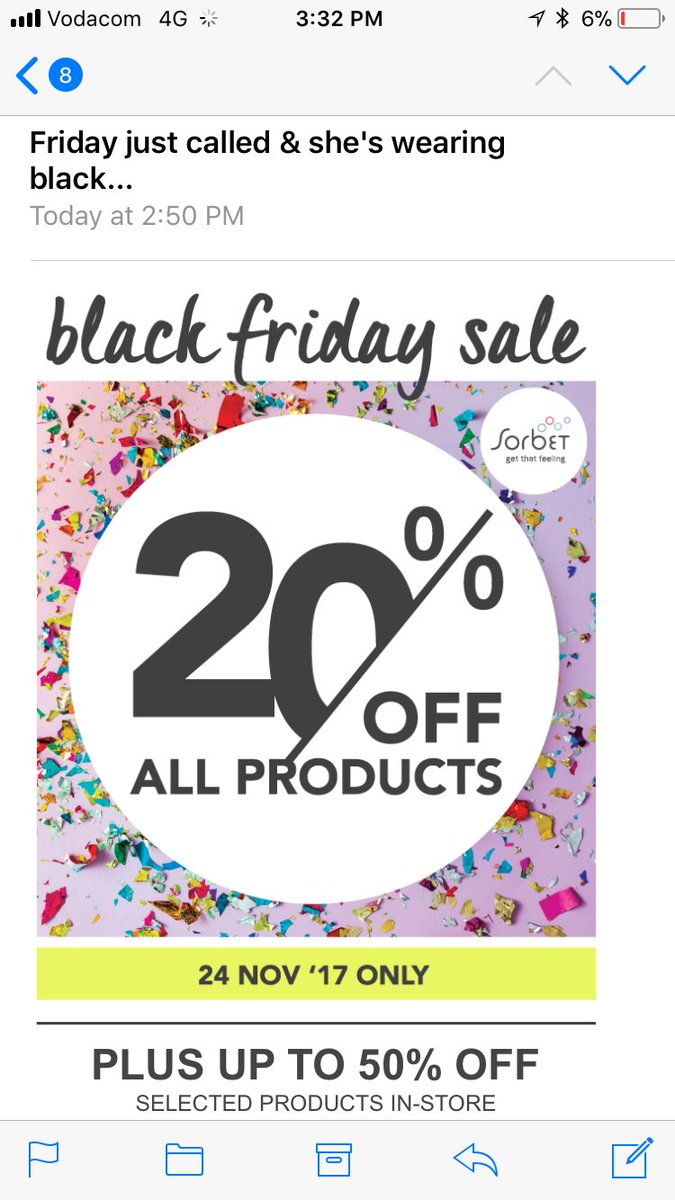 NICE subject line <a href="/SorbetGroup/">Sorbet Group</a> lovit! #sorbet #emailers