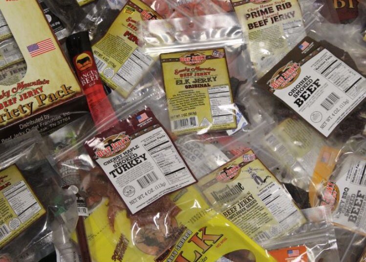 BJOMonroeOH's tweet photo. Day 99 featuring our turkey in honor of Thanksgiving! Here is a sneak peek of our day 100 post! #100daysofjerky #day99 #turkey https://t.co/Xg2vMXxr5y