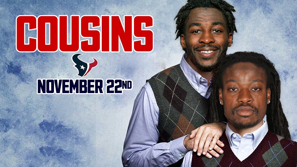 HoustonTexans's tweet photo. Did we just become teammates?! https://t.co/3KspVVJx1T