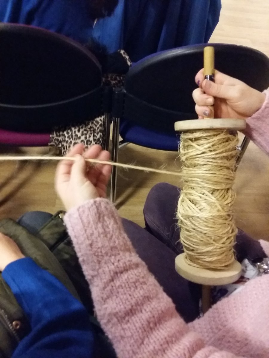 tyrower's tweet photo. As every day, thanks to #Ada we're building a fun string-driven, human-powered version of Babbage's #AnalyticalEngine with a wonderful audience of young people!๐ @AdaTheShow #STEAM #Engine @stocktonlibrary @stocktoncouncil #AdaLibraryTour https://t.co/HItIHB54s7